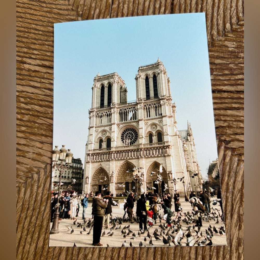 5x7 Fine Art Print - Notre Dame Cathedral - 35mm Film